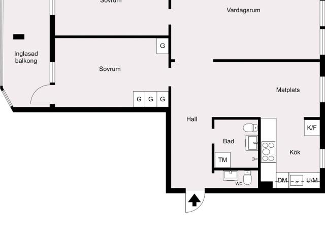 Bostadsrätt till salu i Malmö Balladgatan 15 | Länsförsäkringar Fastighetsförmedling