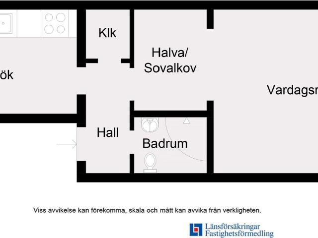 Bostadsrätt till salu i Malmö Lönngatan 50B | Länsförsäkringar Fastighetsförmedling