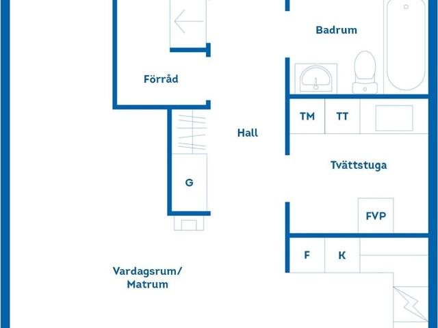 Bostadsrätt till salu i Mariefred Skalla hamnväg 12D | Länsförsäkringar Fastighetsförmedling