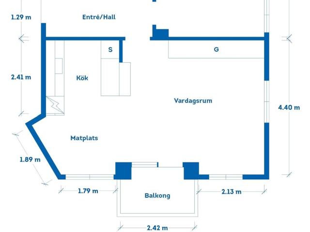 Bostadsrätt till salu i Motala Sahlingatan 13 Lgh 1203 | Länsförsäkringar Fastighetsförmedling