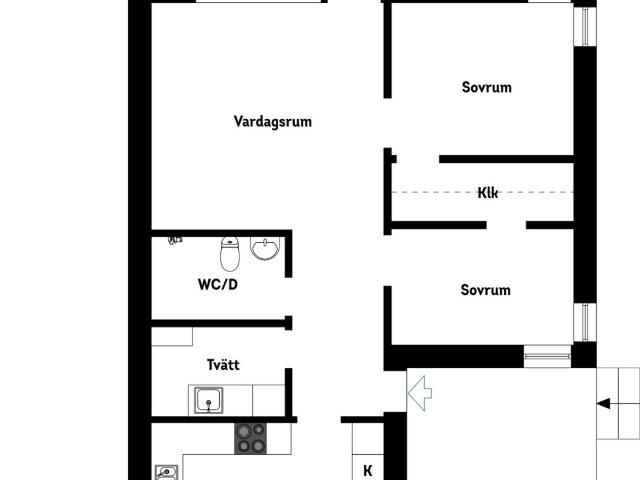 Bostadsrätt till salu i Mullsjö Lärkgatan 6 | Länsförsäkringar Fastighetsförmedling