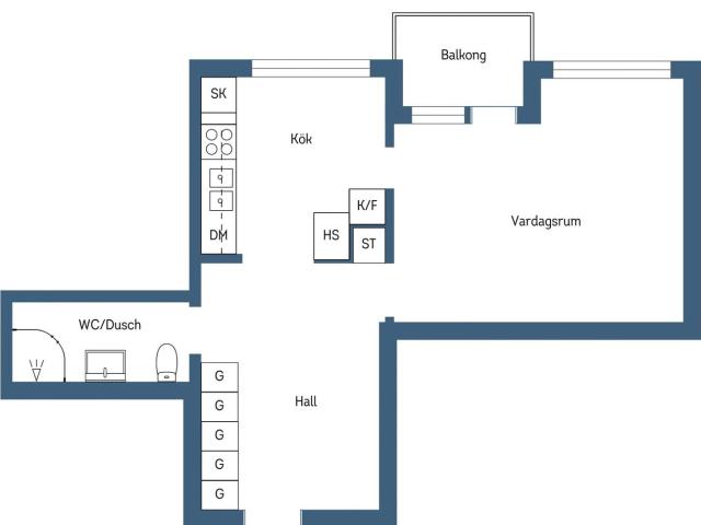Bostadsrätt till salu i Nacka Alphyddevägen 67 | Länsförsäkringar Fastighetsförmedling
