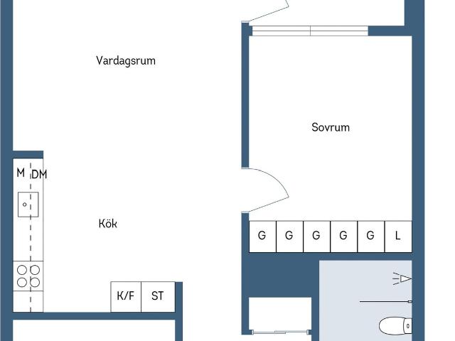 Bostadsrätt till salu i Nacka Finnboda Varvsväg 10C | Länsförsäkringar Fastighetsförmedling