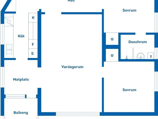 Bostadsrätt till salu i Norrköping Hagebygatan 51 | Länsförsäkringar Fastighetsförmedling