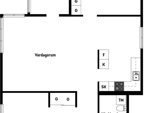 Bostadsrätt till salu i Nynäshamn Floravägen 21 | Länsförsäkringar Fastighetsförmedling