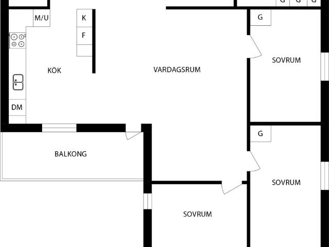 Bostadsrätt till salu i Nyköping Amiralstorget 1 | Länsförsäkringar Fastighetsförmedling
