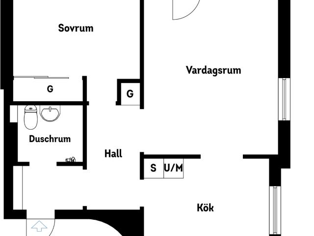 Bostadsrätt till salu i Nyköping Östanvägen 7 | Länsförsäkringar Fastighetsförmedling
