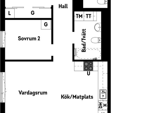 Bostadsrätt till salu i Nyköping Periodgången 3C | Länsförsäkringar Fastighetsförmedling