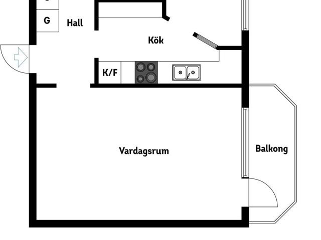 Bostadsrätt till salu i Nyköping Regeringsvägen 9 | Länsförsäkringar Fastighetsförmedling