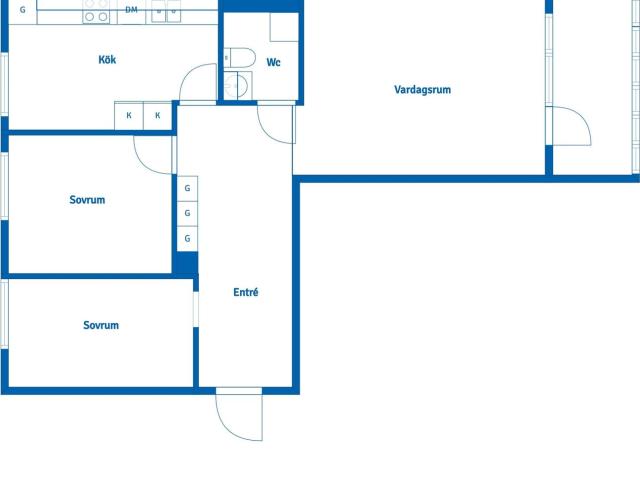 Bostadsrätt till salu i Oskarshamn Furuvägen 14E | Länsförsäkringar Fastighetsförmedling
