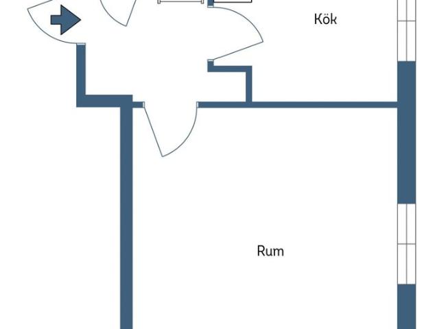Bostadsrätt till salu i Östhammar Engelbrektsgatan 6 B | Länsförsäkringar Fastighetsförmedling