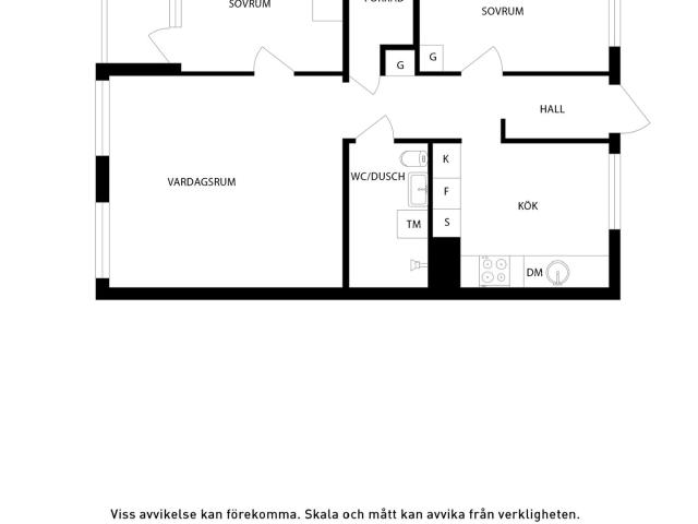 Bostadsrätt till salu i Oxelösund Sjögatan 10 B | Länsförsäkringar Fastighetsförmedling