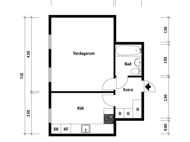 Bostadsrätt till salu i Perstorp Hantverkaregatan 2E | Länsförsäkringar Fastighetsförmedling