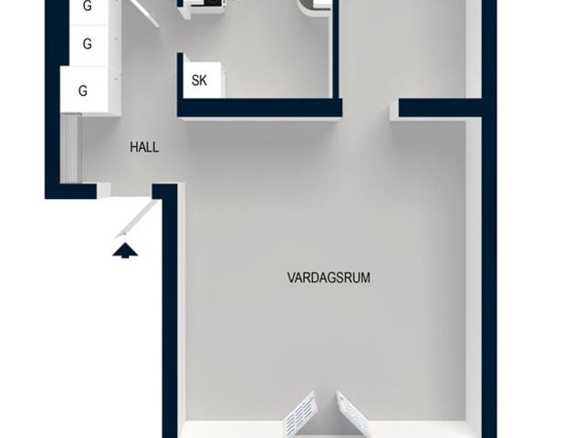 Bostadsrätt till salu i Årsta Bolmensvägen 5 | Länsförsäkringar Fastighetsförmedling