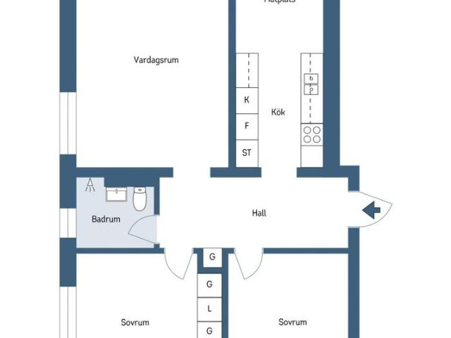 Bostadsrätt till salu i Skövde Henrik Gjutares gata 36A | Länsförsäkringar Fastighetsförmedling