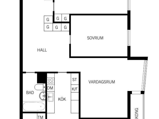Bostadsrätt till salu i Skärholmen Fjärdholmsgränd 9B | Länsförsäkringar Fastighetsförmedling