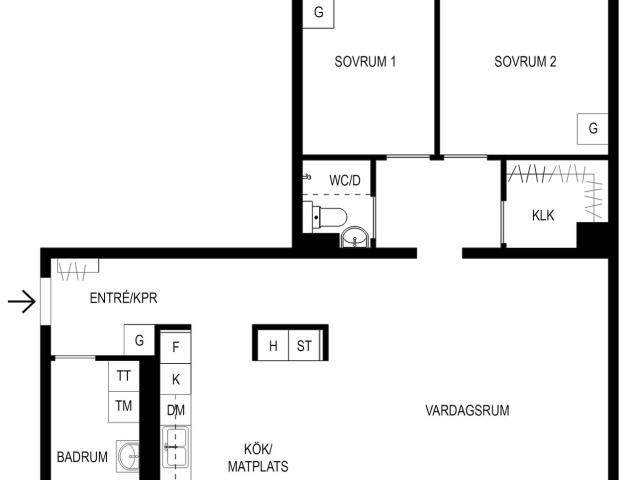 Bostadsrätt till salu i Sollentuna Edsviksvägen 5 | Länsförsäkringar Fastighetsförmedling