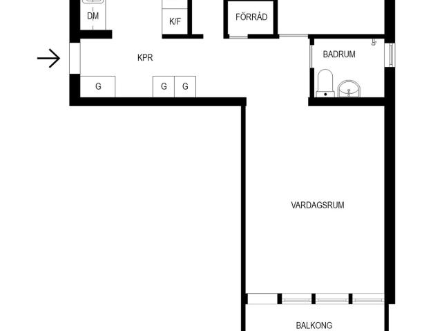 Bostadsrätt till salu i Sollentuna Kruthornsvägen 11A | Länsförsäkringar Fastighetsförmedling