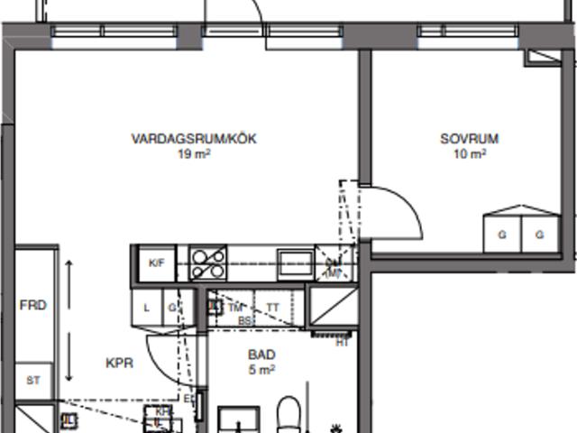 Bostadsrätt till salu i Solna Evenemangsgatan 34 | Länsförsäkringar Fastighetsförmedling