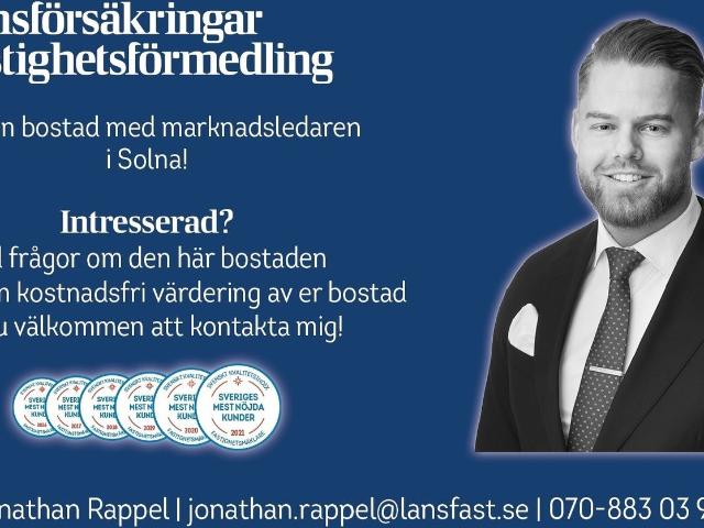 Bostadsrätt till salu i Solna Hagalundsgatan 36 | Länsförsäkringar Fastighetsförmedling
