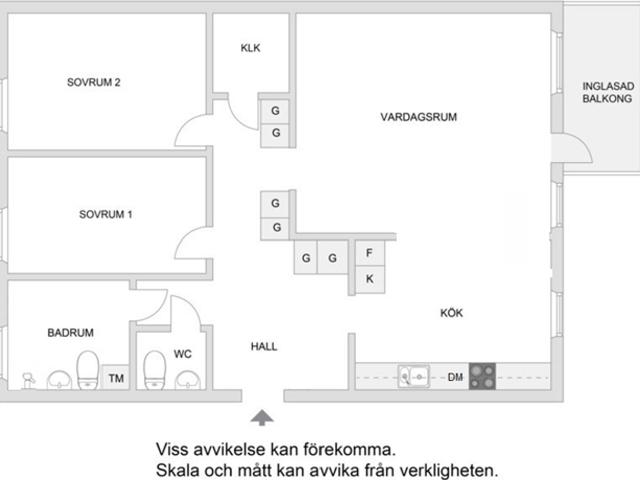 Bostadsrätt till salu i Spånga Bärkingeplan 8 | Länsförsäkringar Fastighetsförmedling