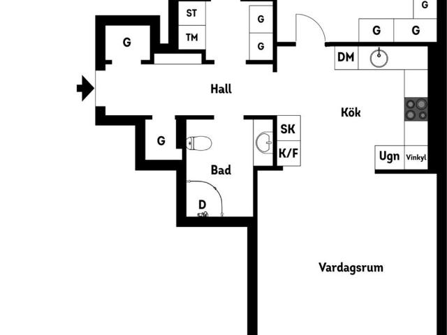 Bostadsrätt till salu i Stockholm VALHALLAVÄGEN 49, högst upp! Länsförsäkringar Fastighetsförmedling