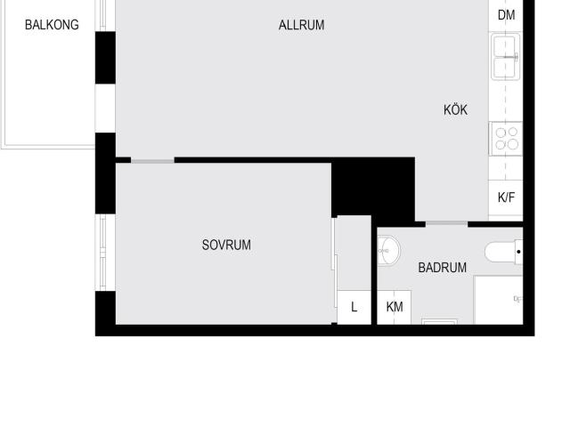 Bostadsrätt till salu i Stockholm Virkesvägen 19D | Länsförsäkringar Fastighetsförmedling