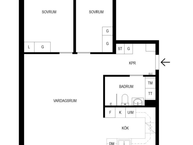 Bostadsrätt till salu i Sundbyberg Milstensvägen 50 | Länsförsäkringar Fastighetsförmedling