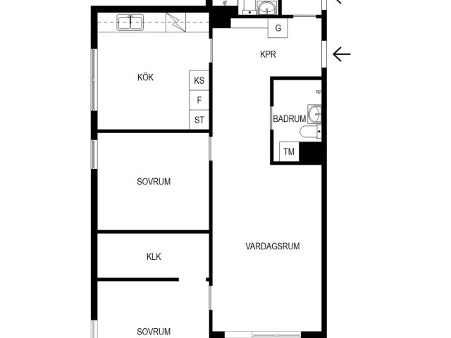 Bostadsrätt till salu i Sundbyberg Mjölnerbacken 25 | Länsförsäkringar Fastighetsförmedling