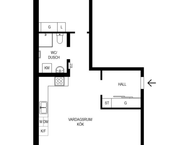 Bostadsrätt till salu i Sundbyberg Boplatsvägen 11 | Länsförsäkringar Fastighetsförmedling