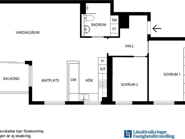 Bostadsrätt till salu i Sundbyberg Kavallerivägen 20 | Länsförsäkringar Fastighetsförmedling
