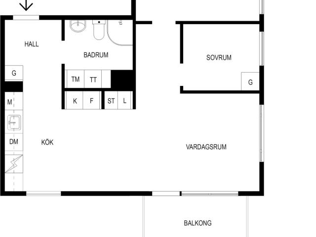 Bostadsrätt till salu i Sundbyberg Stallgatan 13 | Länsförsäkringar Fastighetsförmedling
