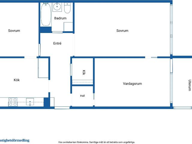 Bostadsrätt till salu i Sundsvall Bågevägen 73A | Länsförsäkringar Fastighetsförmedling