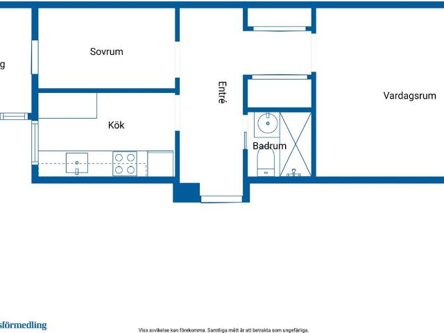 Bostadsrätt till salu i Sundsvall Fridhemsgatan 31A | Länsförsäkringar Fastighetsförmedling