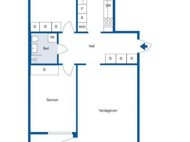 Bostadsrätt till salu i Sundsvall Harmonigatan 6A | Länsförsäkringar Fastighetsförmedling