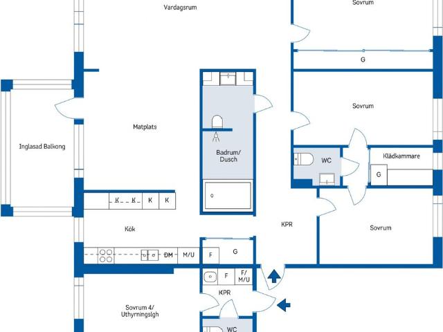 Bostadsrätt till salu i Sundsvall Neptunigatan 9A | Länsförsäkringar Fastighetsförmedling