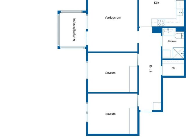 Bostadsrätt till salu i Sundsvall Visbyvägen 1 Hiss | Länsförsäkringar Fastighetsförmedling