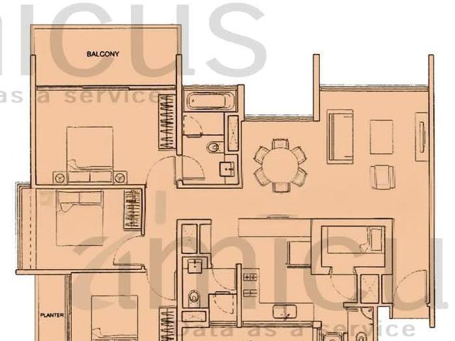 Botannia D5, Condominium