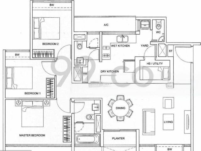 Botannia D5, Condominium