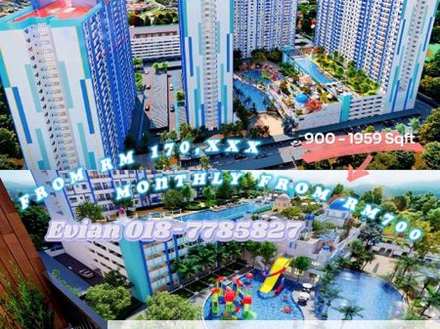 Botani Ipoh Freehold Brand New Condo With Santorini Theme,Affordable Luxury,Every One Can Buy!