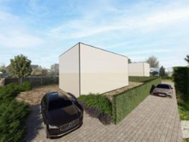 Bouwgrond in doodlopende straat in residentiele wijk