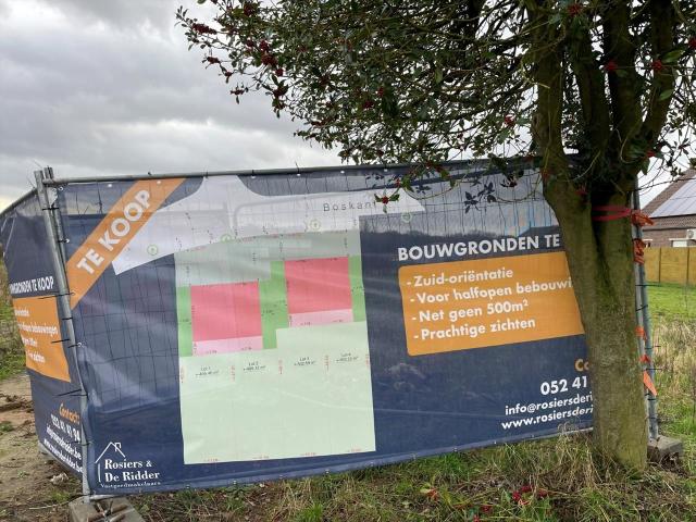 te koop Bouwgrond Vosselaar