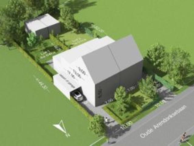 Bouwgrond Lot 2 voor halfopen bebouwing gelegen in het centr