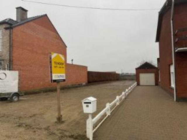 Bouwgrond voor halfopen bebouwing