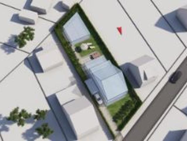 Bouwgrond voor open bebouwing in doodlopende straat