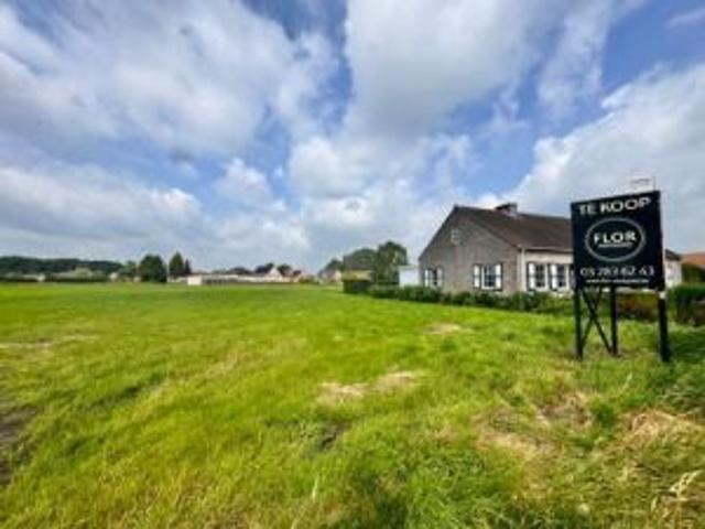 Bouwgrond van 645m² voor vrijstaande woning