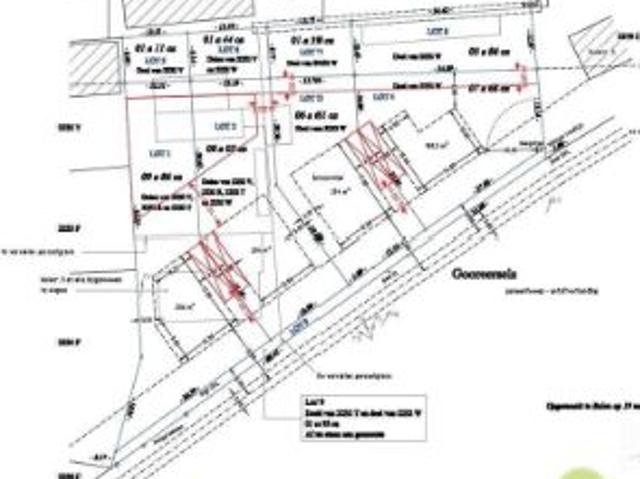 Bouwgrond van 820m2 voor open bebouwing in Balen