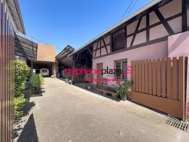 Bouxwiller 67330 Achat / Vente maison 6 pièces t6 au dernier étage terrasse