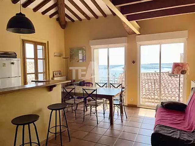 Bouzigues 34140 Achat / Vente maison 6 pièces t6 terrasse balcon