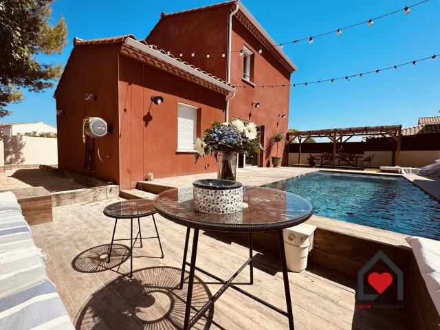 Bouzigues Villa T3 bis moderne méditerranéenne 92m² Bouzigues